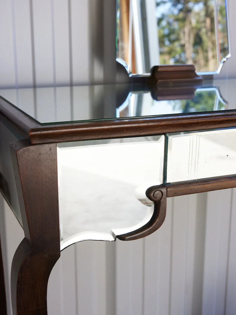 Louise, la coiffeuse Art déco en miroirs biseautés N°356