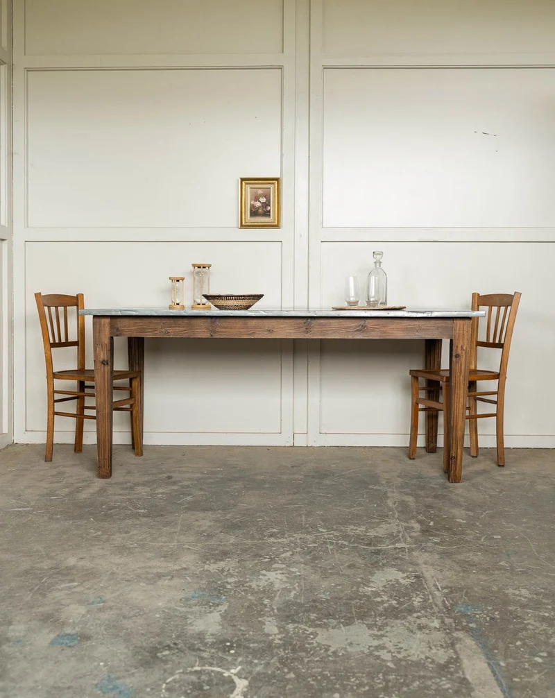 Romy, la grande table à manger de campagne N°1556