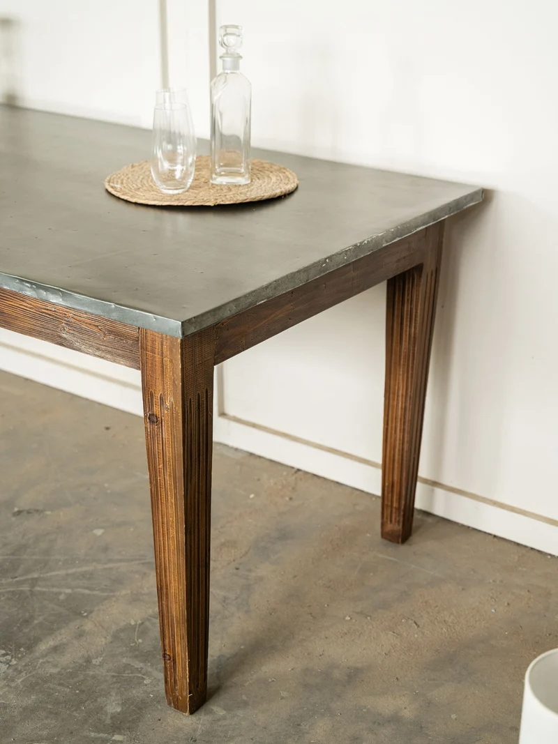 Romy, la grande table à manger de campagne N°1556