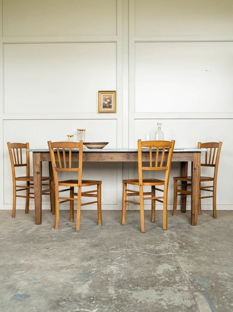 Romy, la grande table à manger de campagne N°1556