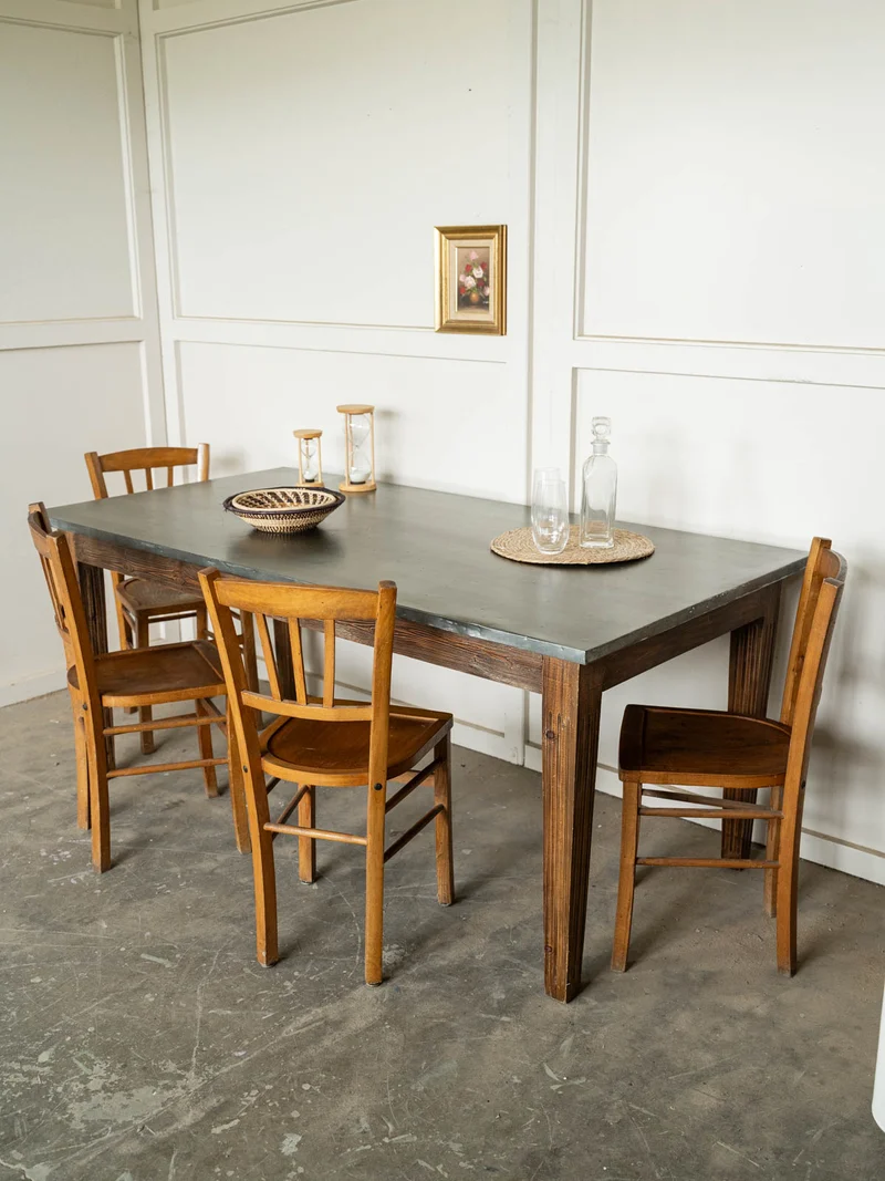 Romy, la grande table à manger de campagne N°1556