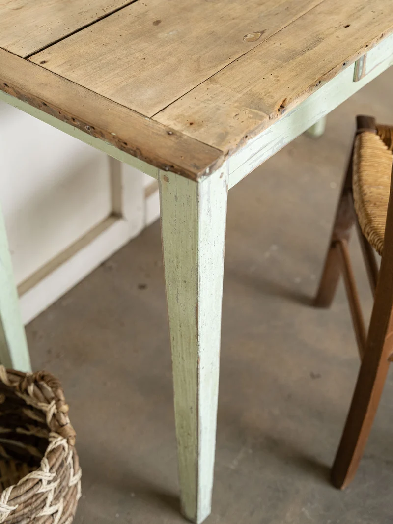 Romy, la table à manger de ferme en bois N°1571