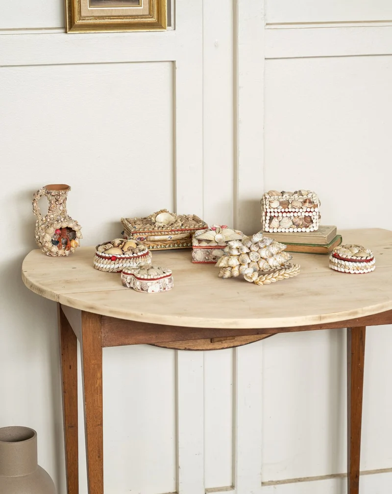 Alix, l'ensemble en coquillages N°1195