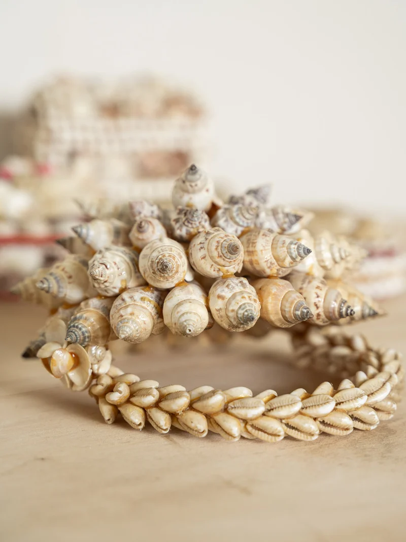 Alix, l'ensemble en coquillages N°1195