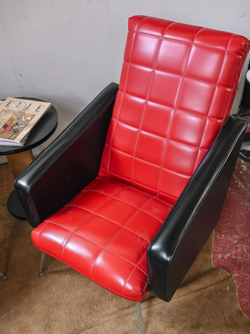 Jakob, la paire de fauteuils 70s N°1373