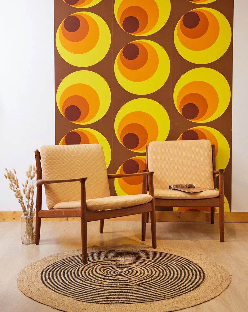 Jakob, la paire de fauteuils scandinaves N°1394