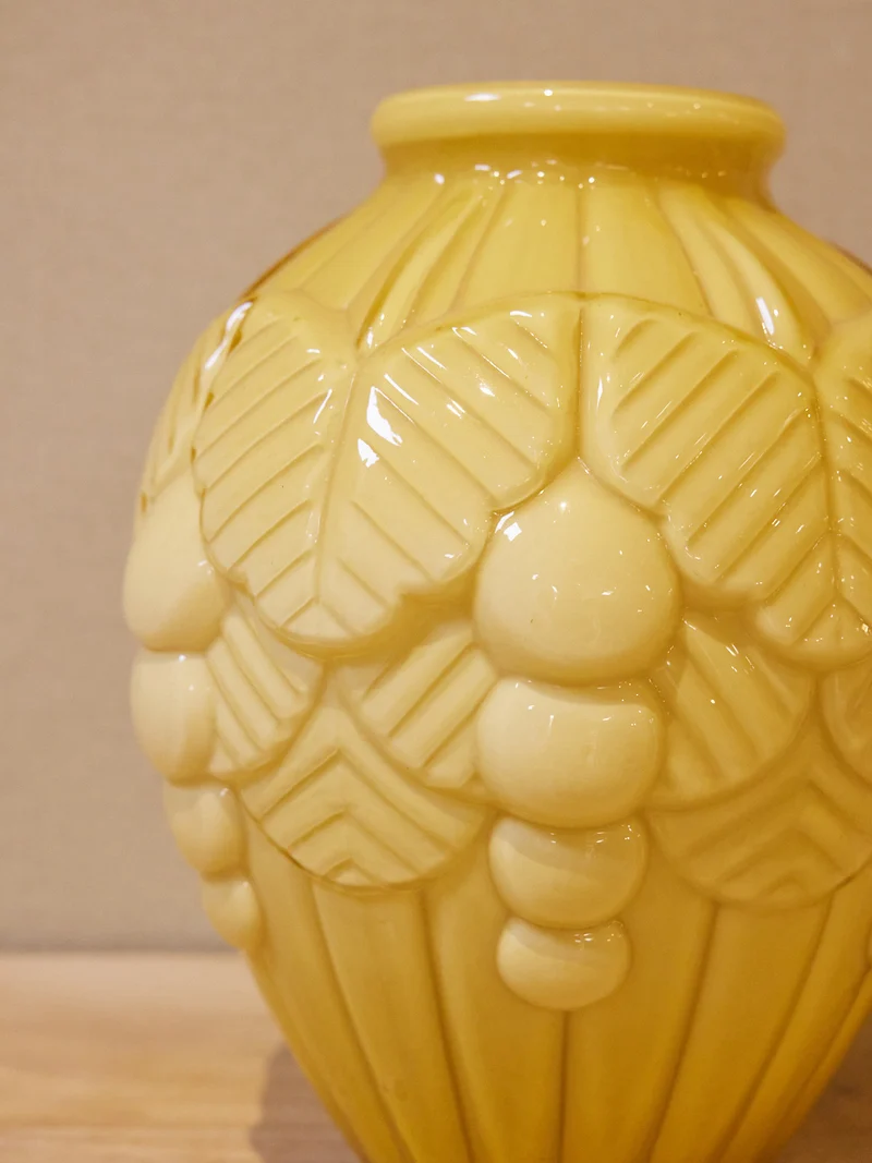 Edmond, le vase Art déco en verre N°219