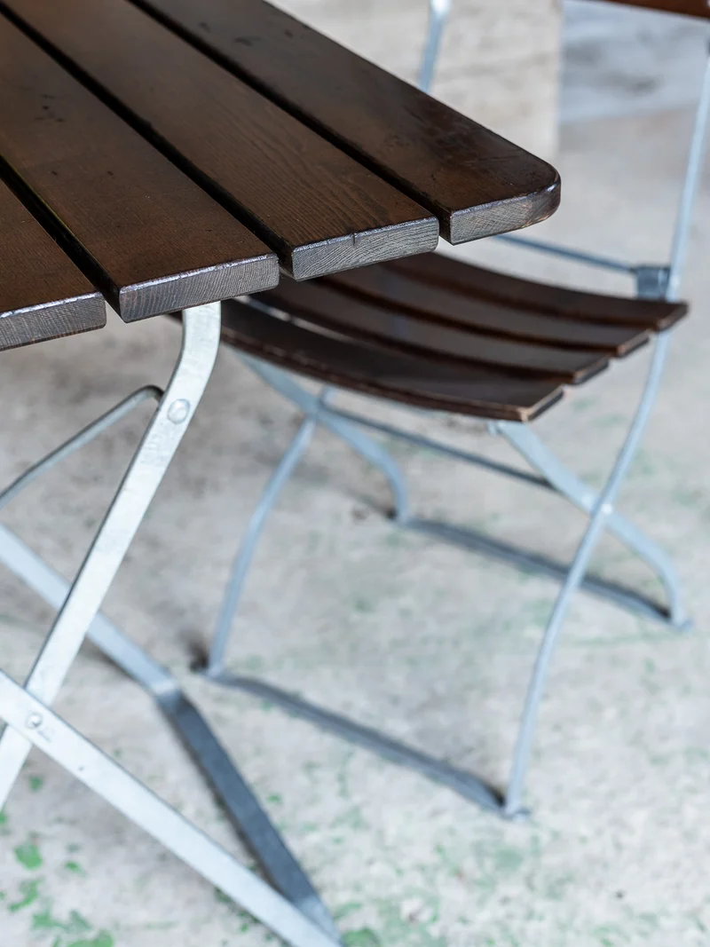 Romy, la table à manger pliante d'extérieur N°1557