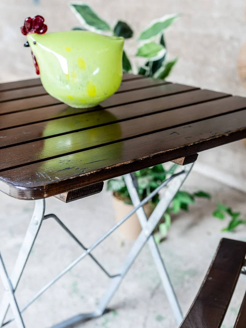 Romy, la table à manger pliante d'extérieur N°1557