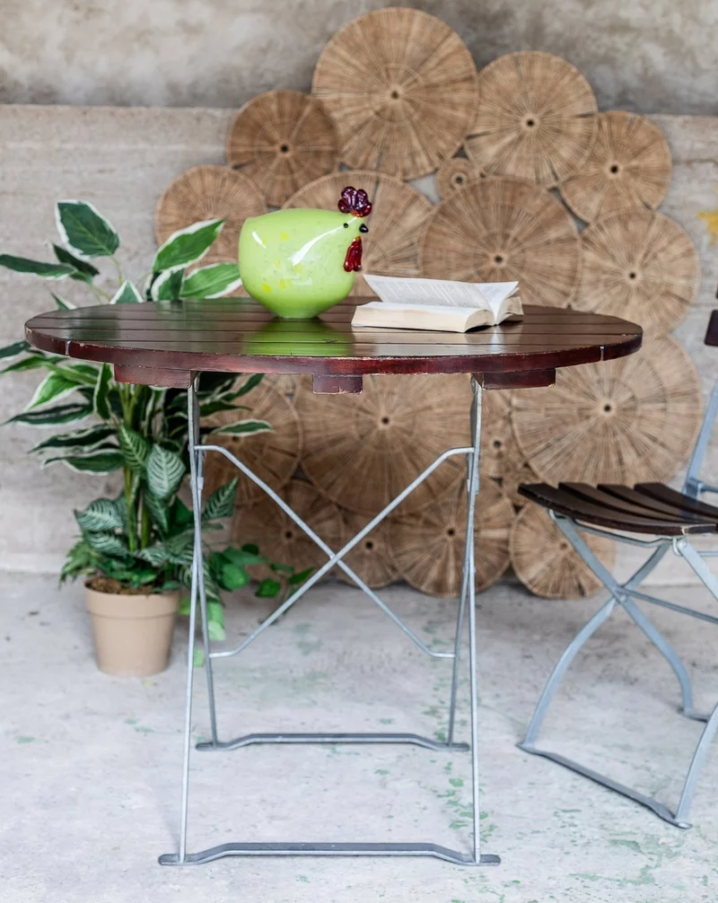 Romy, la table à manger pliable d'extérieur N°1558