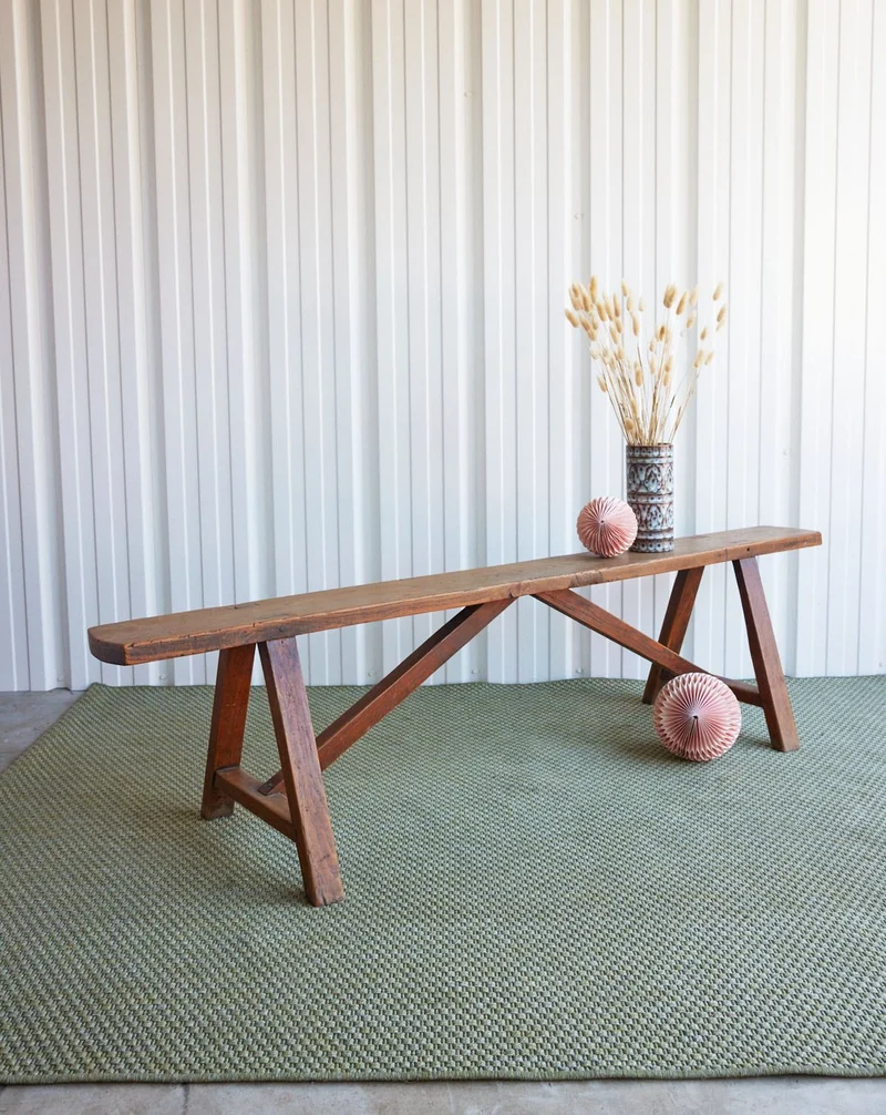 Antoine, le banc de ferme en bois N°530