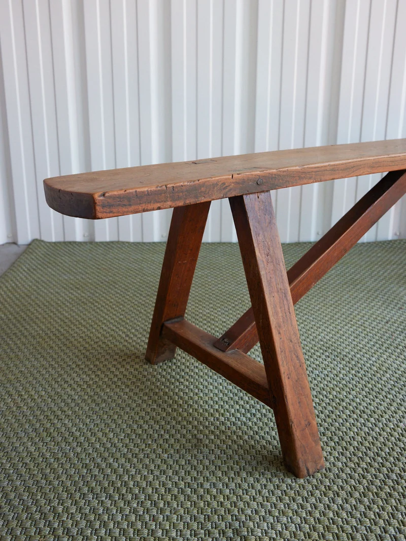 Antoine, le banc de ferme en bois N°530
