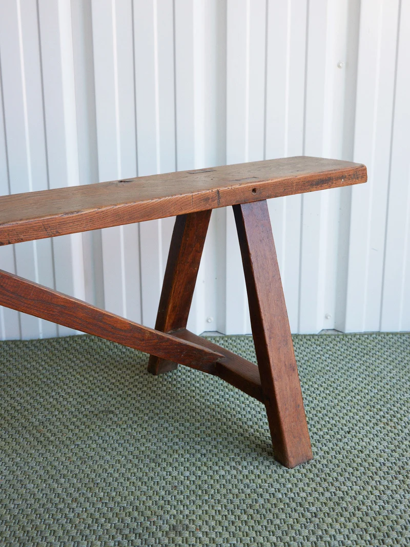 Antoine, le banc de ferme en bois N°530