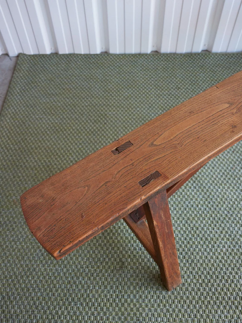 Antoine, le banc de ferme en bois N°530