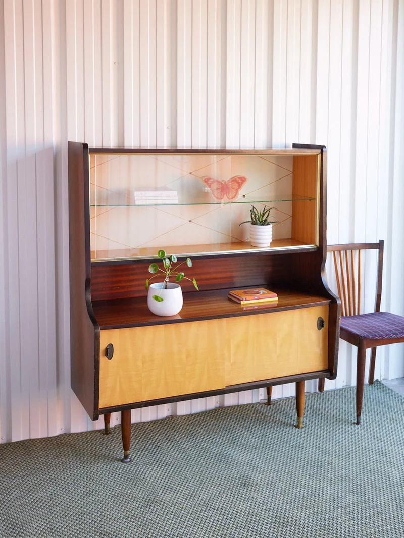 Victoria, la vitrine style scandinave en bois N°1351