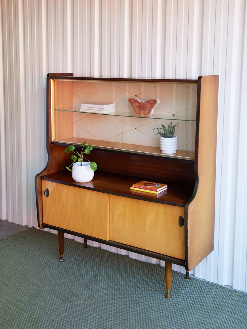 Victoria, la vitrine style scandinave en bois N°1351