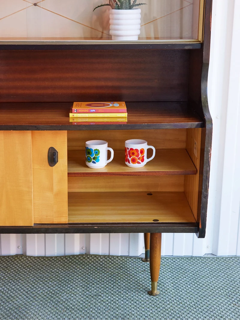 Victoria, la vitrine style scandinave en bois N°1351