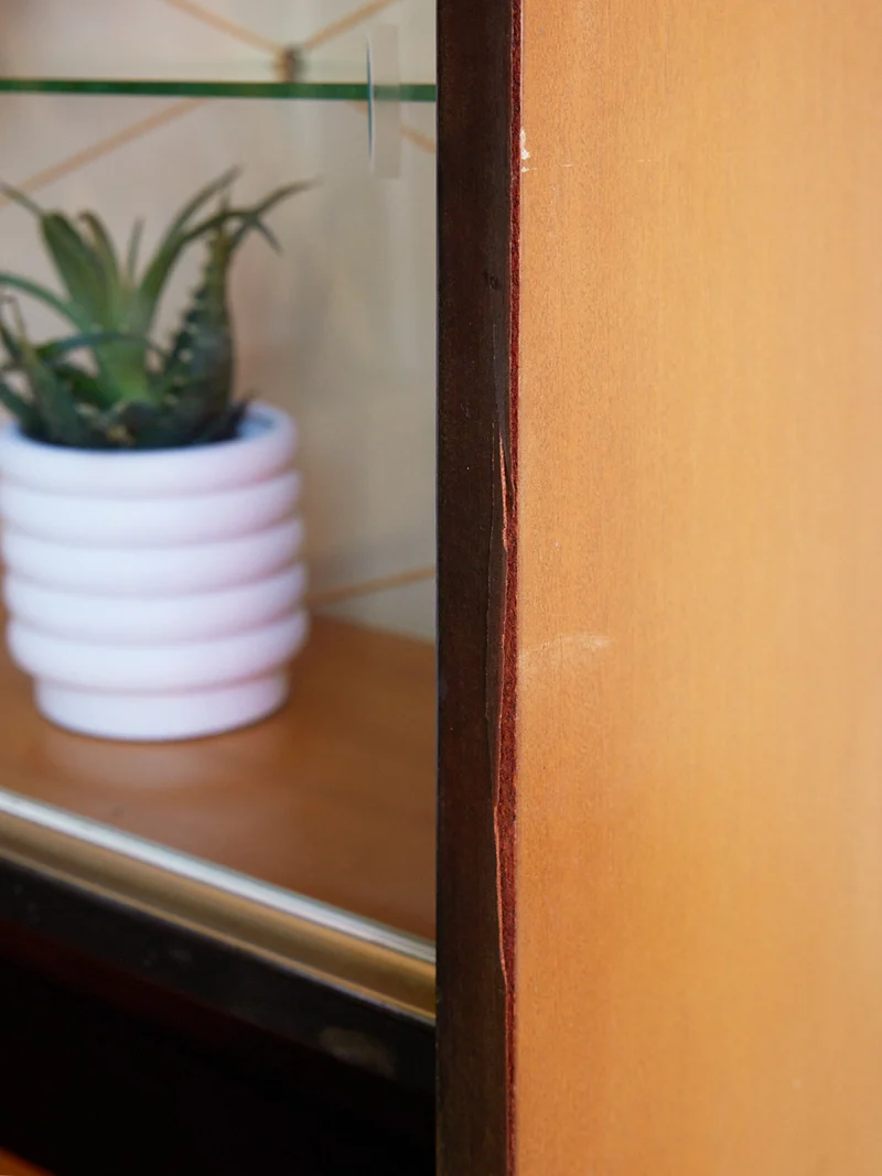 Victoria, la vitrine style scandinave en bois N°1351