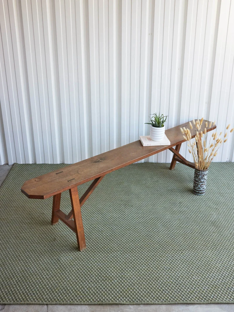Antoine, le banc de ferme en bois N°529