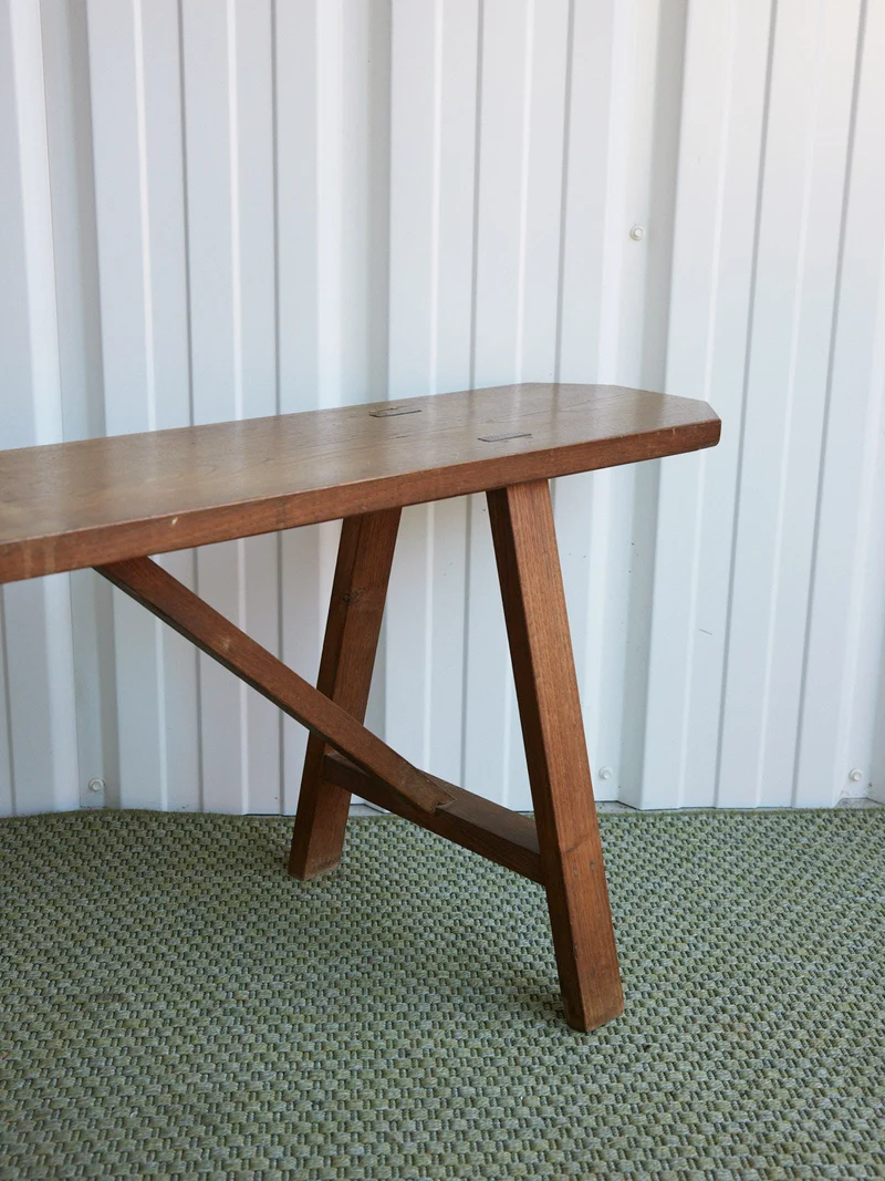 Antoine, le banc de ferme en bois N°529