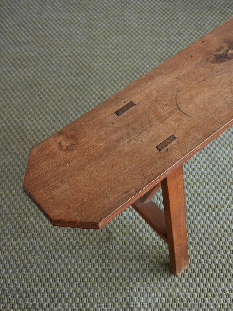 Antoine, le banc de ferme en bois N°529