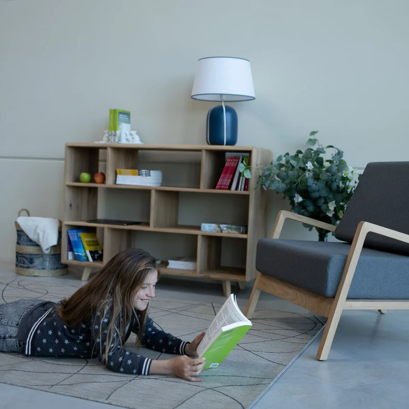 Bibliothèque en bois massif SWEDEN | NordicStory