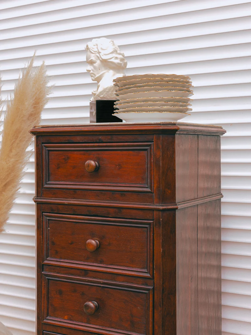 Valery, le chiffonnier en bois et marbre N°135