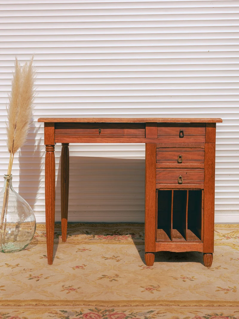 Edouard, le bureau en bois clair N°1057