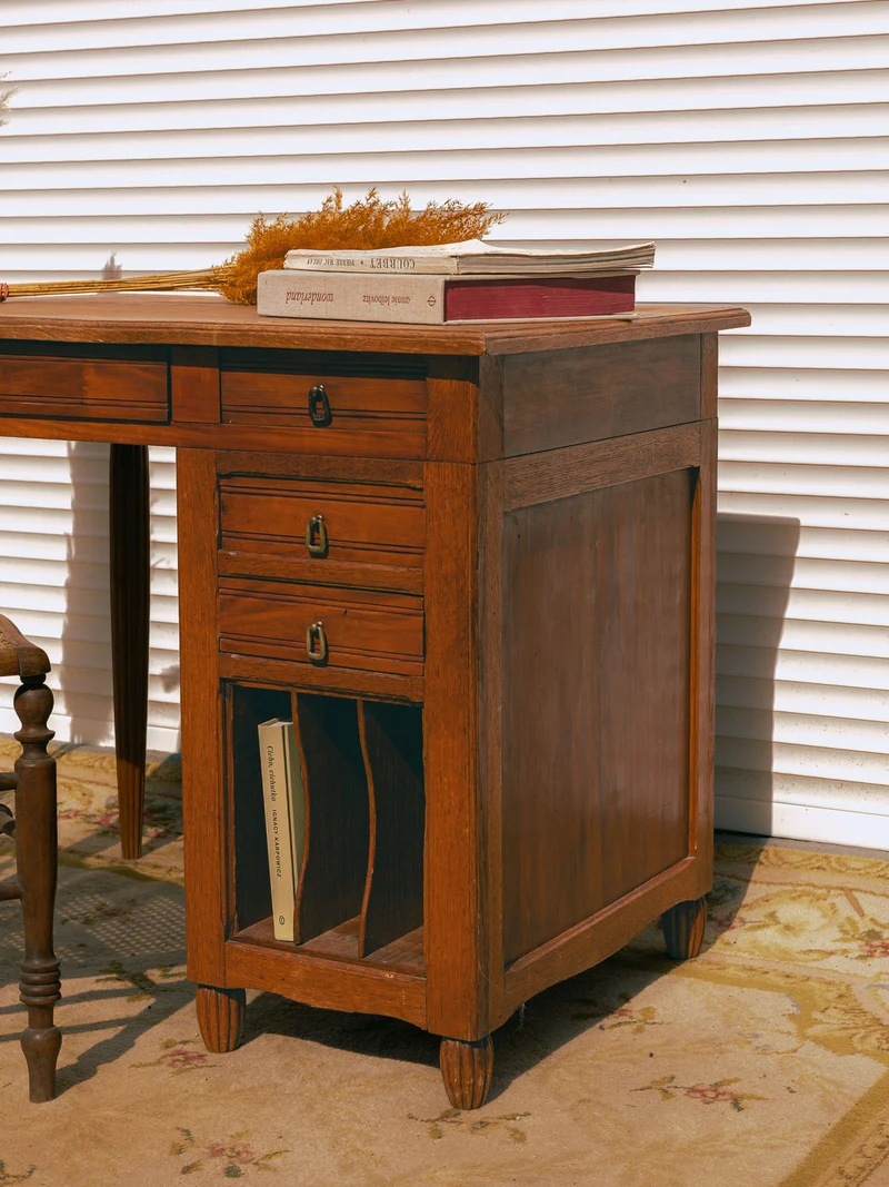 Edouard, le bureau en bois clair N°1057