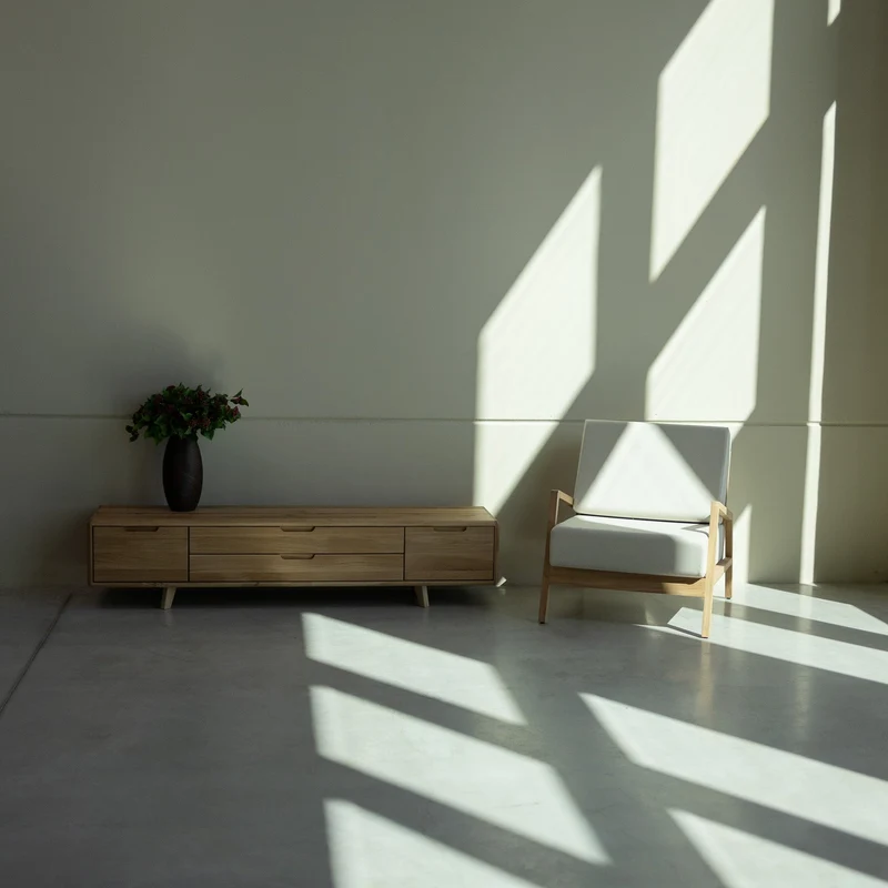 Meuble TV en bois massif SWEDEN 1 | NordicStory