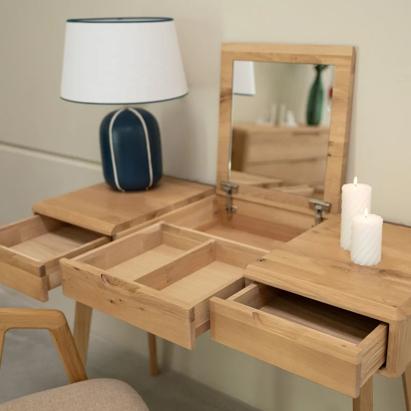Coiffeuse en bois massif SWEDEN 1 | NordicStory