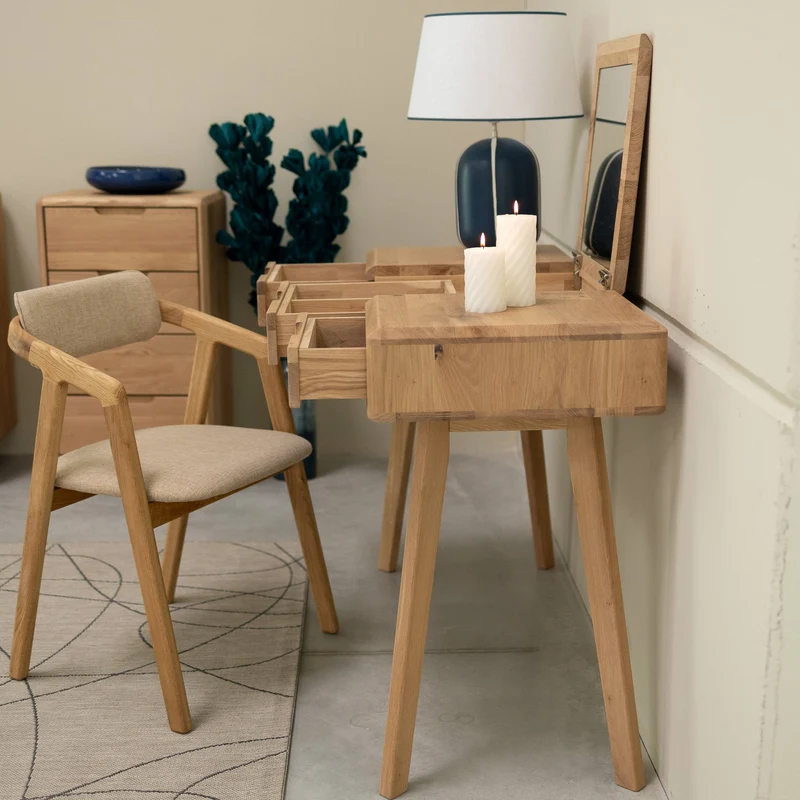 Coiffeuse en bois massif SWEDEN 1 | NordicStory
