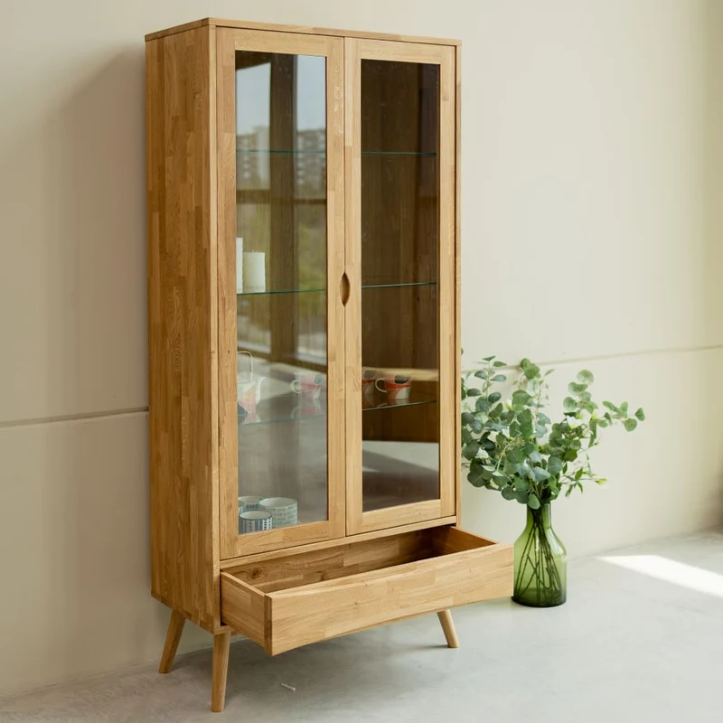 Vitrine en chêne MALMO | NordicStory