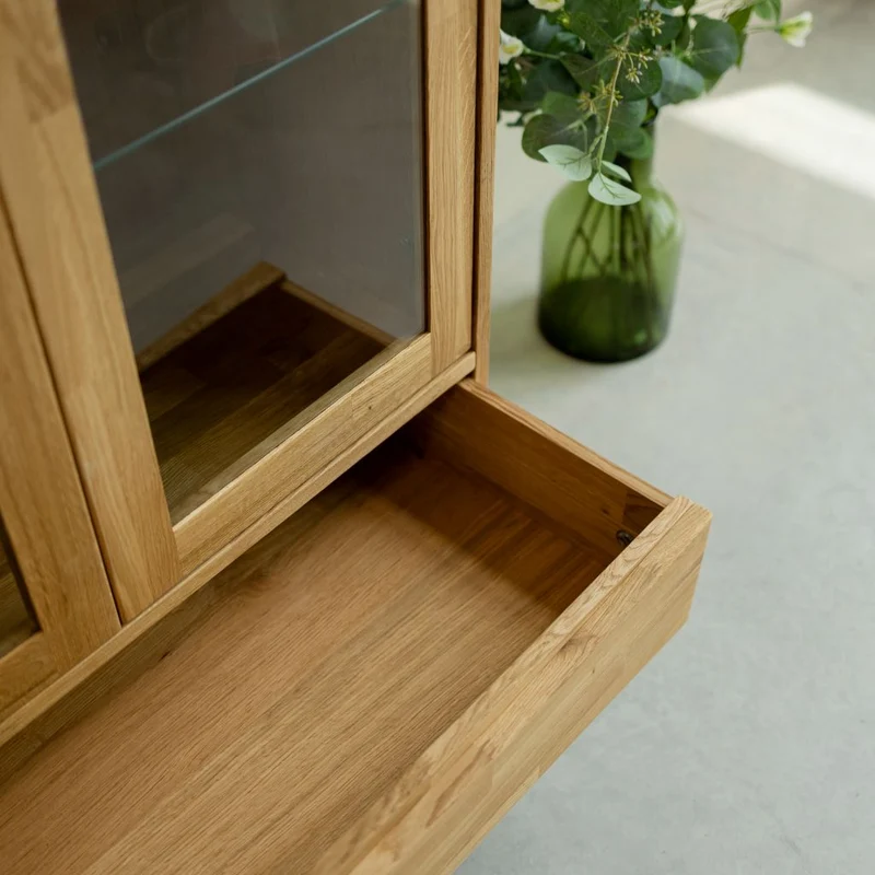 Vitrine en chêne MALMO | NordicStory