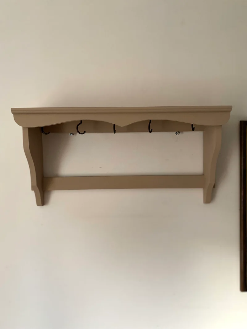 Étagère murale en bois ancien