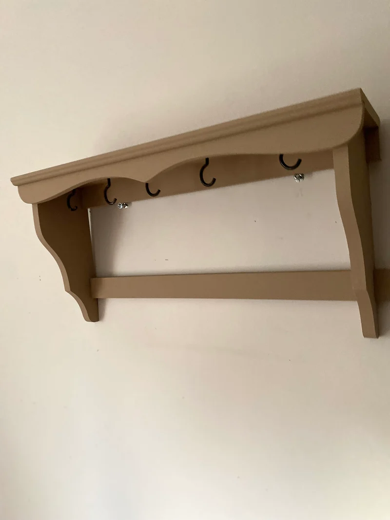 Étagère murale en bois ancien