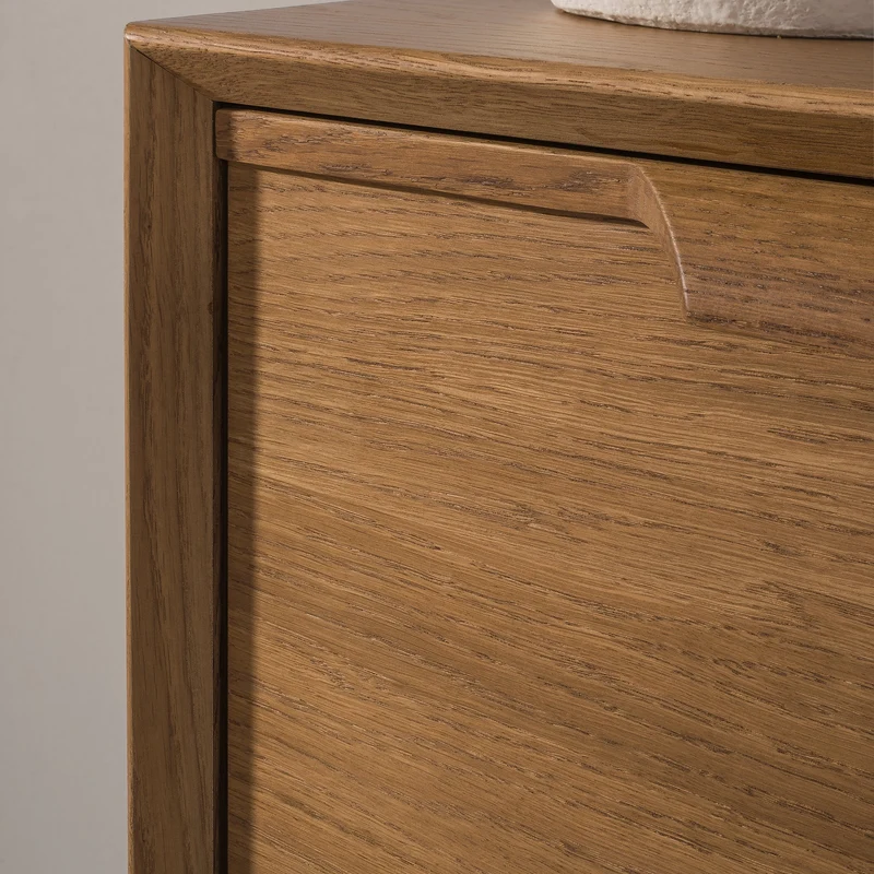 Commode en chêne rustique LEO 12 | LoftStory