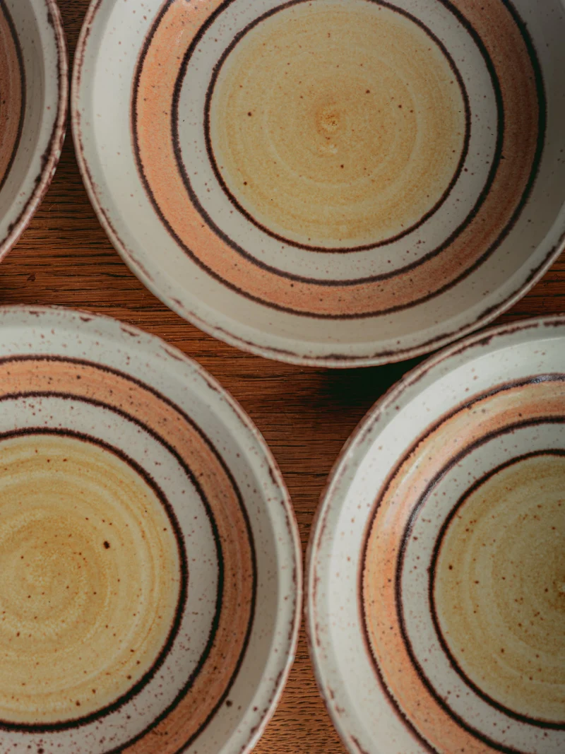 Antoinette, le lot de 10 assiettes Gien N°321