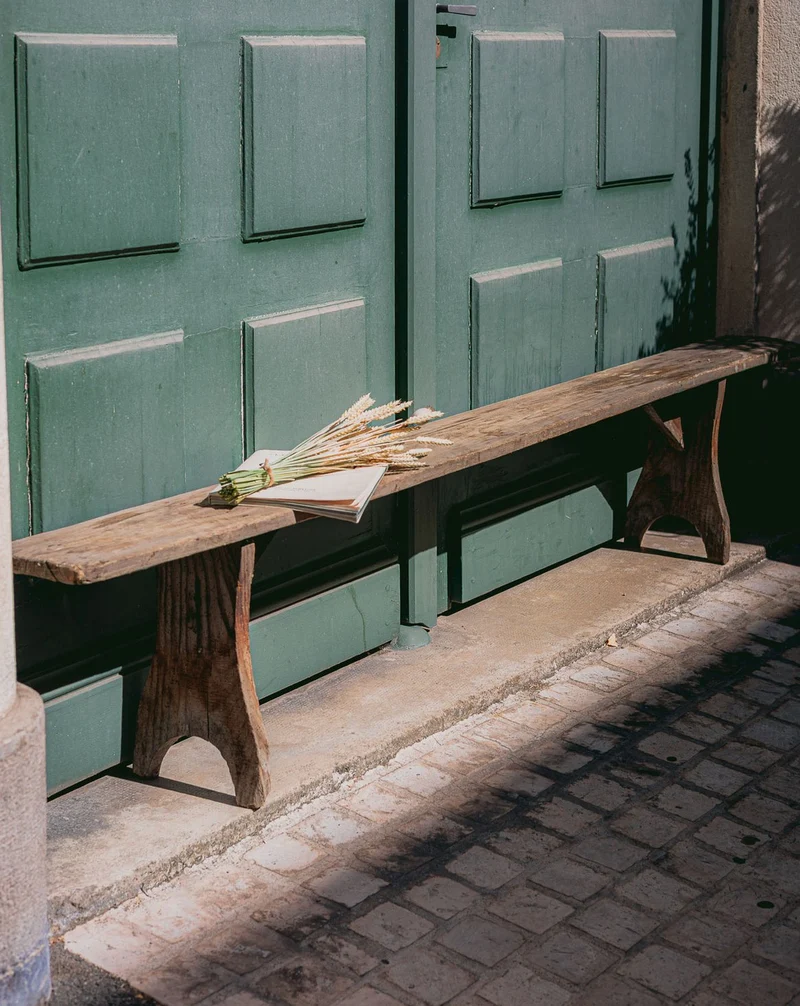 Antoine, le grand banc de ferme N°506
