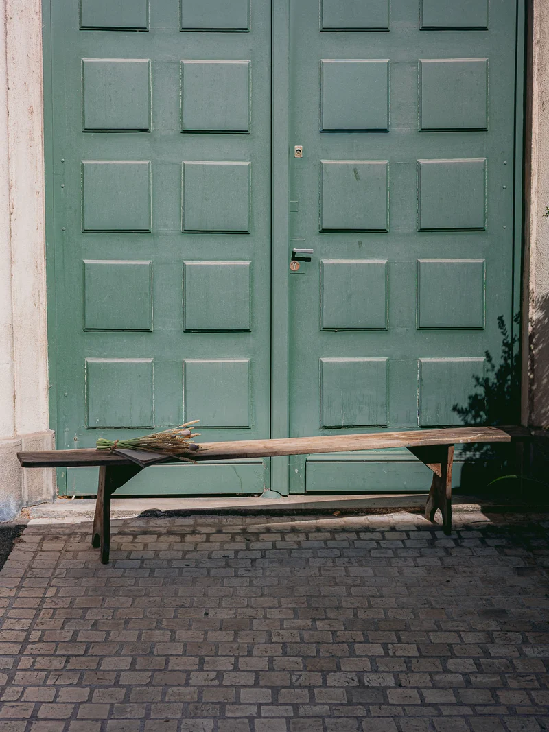 Antoine, le grand banc de ferme N°506