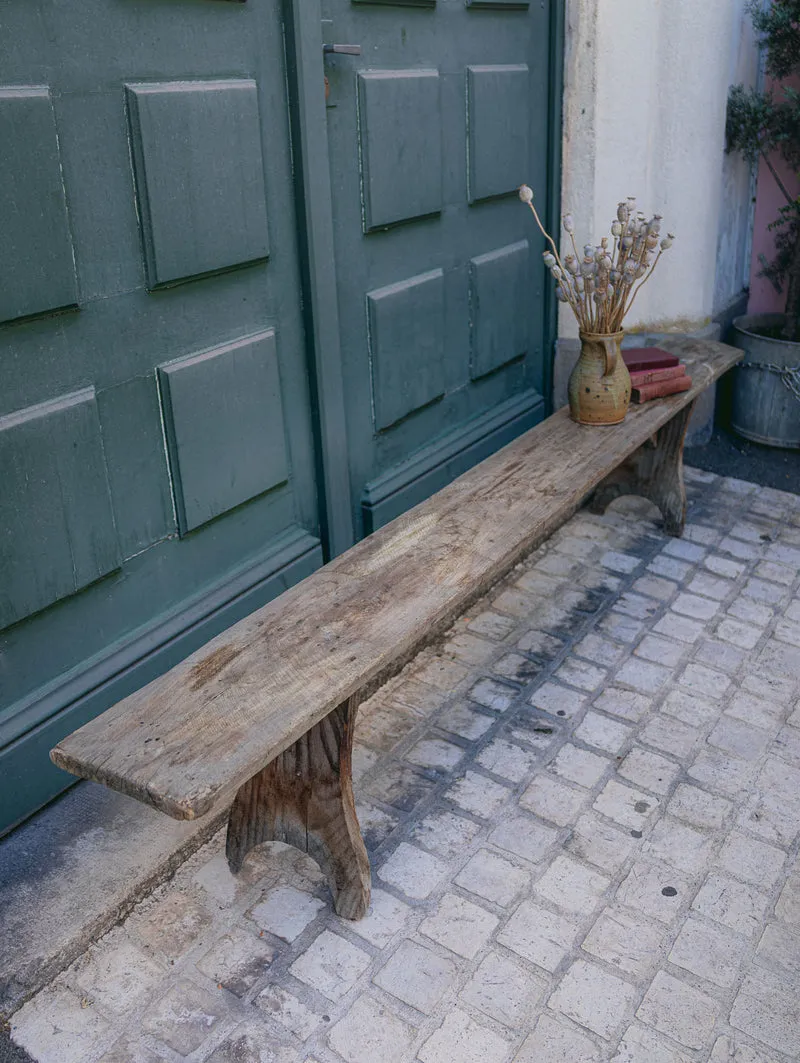 Antoine, le grand banc de ferme N°506