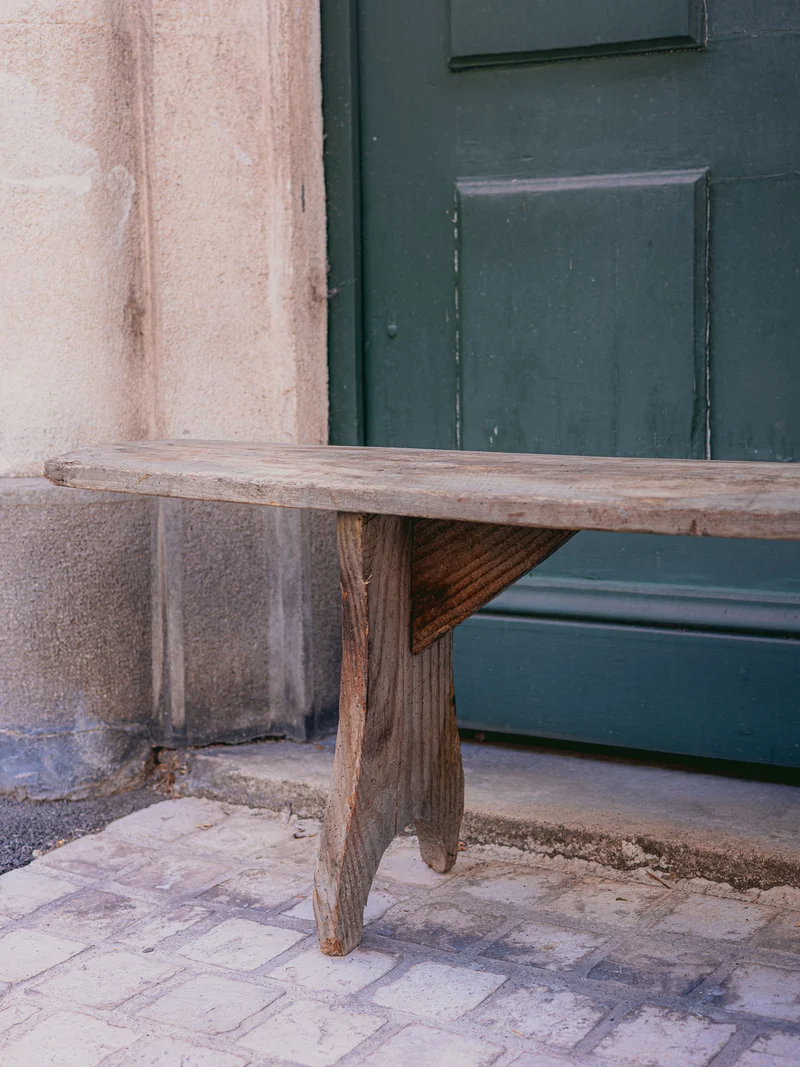 Antoine, le grand banc de ferme N°506