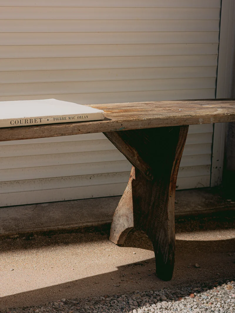 Antoine, le grand banc de ferme N°506