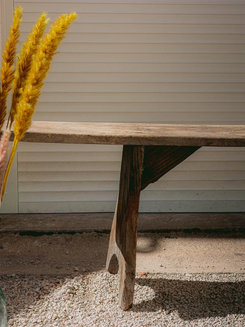 Antoine, le grand banc de ferme N°506