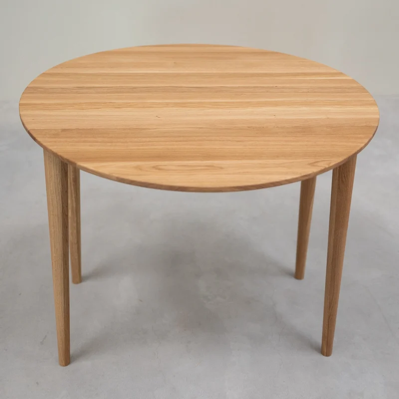 Table de salle à manger à rallonges en chêne massif LUNA | NordicStory