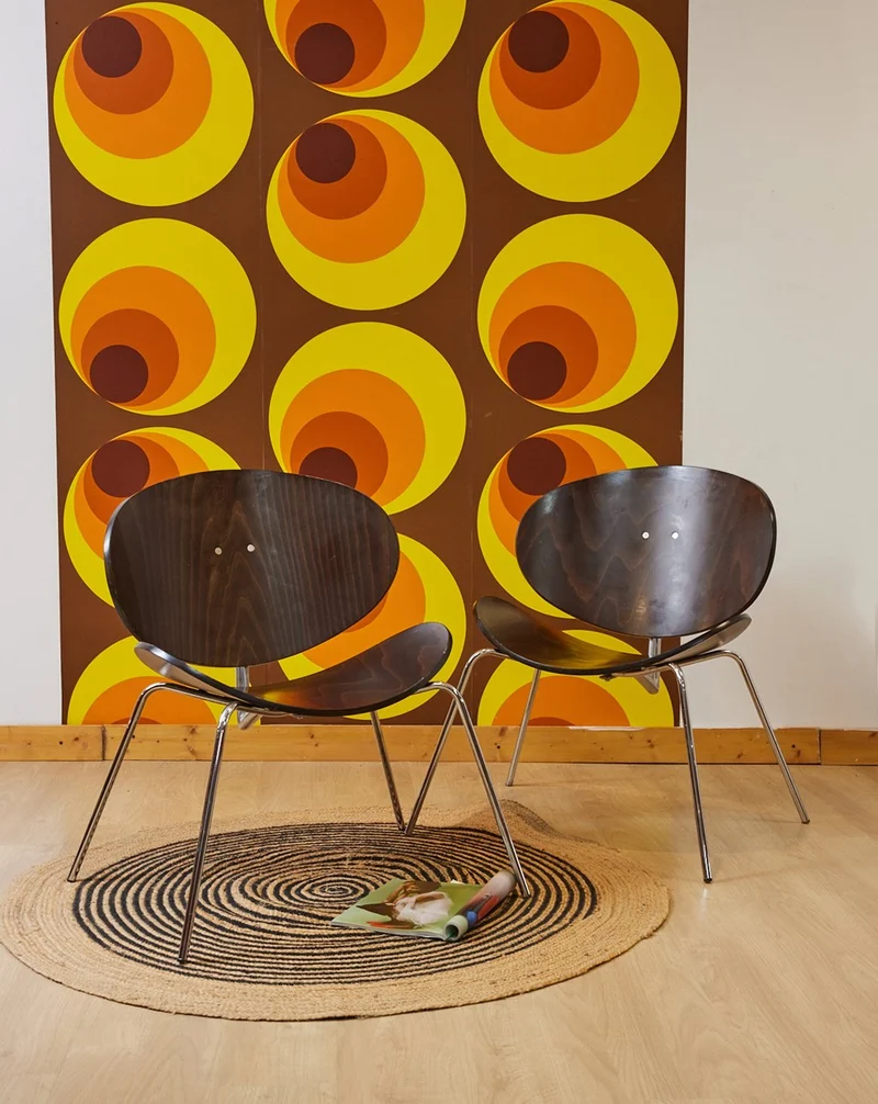 Jakob, la paire de fauteuils en bois N°1375