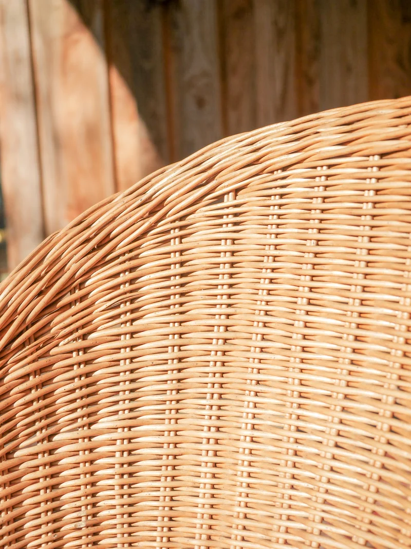 Emmanuel, le fauteuil en osier N°34