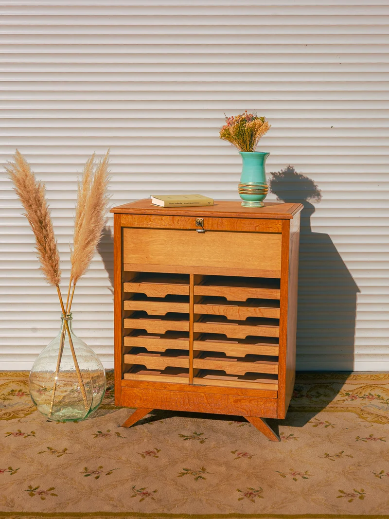 Fernand, le meuble classeur en bois clair N°432