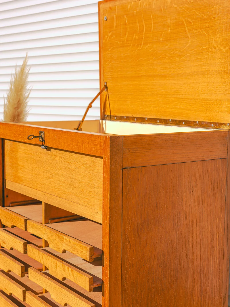 Fernand, le meuble classeur en bois clair N°432