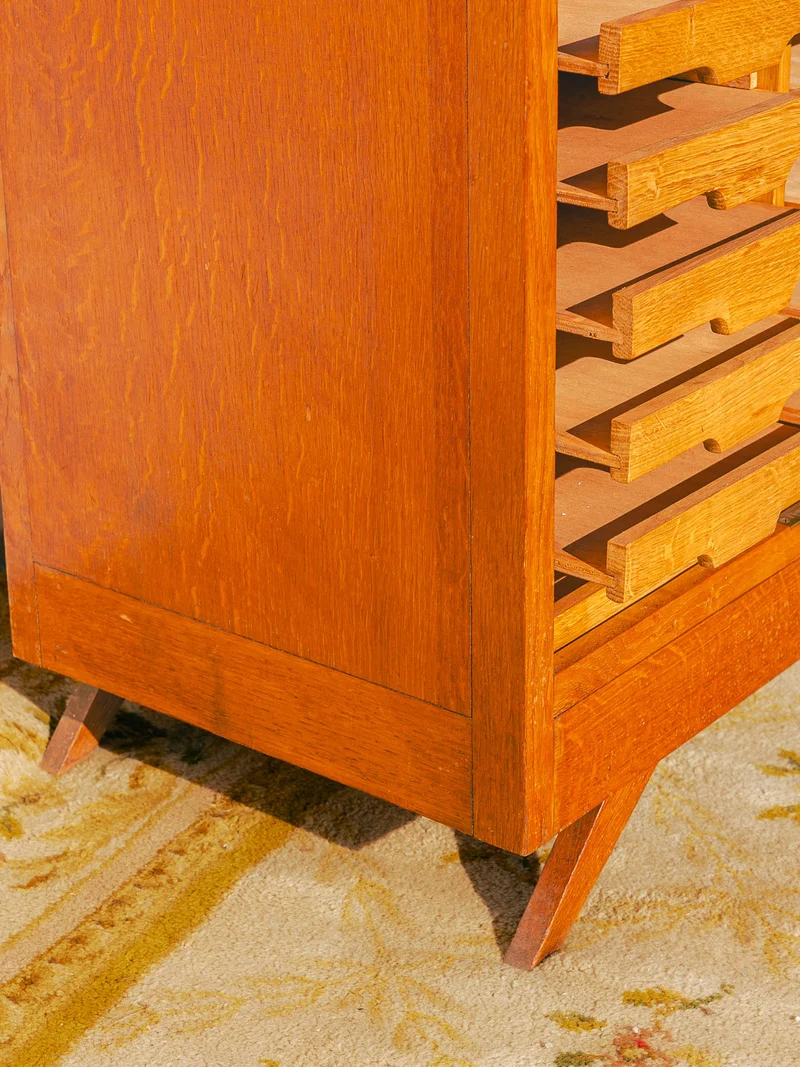 Fernand, le meuble classeur en bois clair N°432